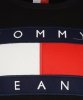 Bluza Tommy Hilfiger męska czarna duże logo bawełniana